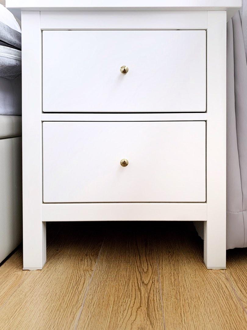 Ikea Hemnes Bedside table solid wood, Furniture & Home Living