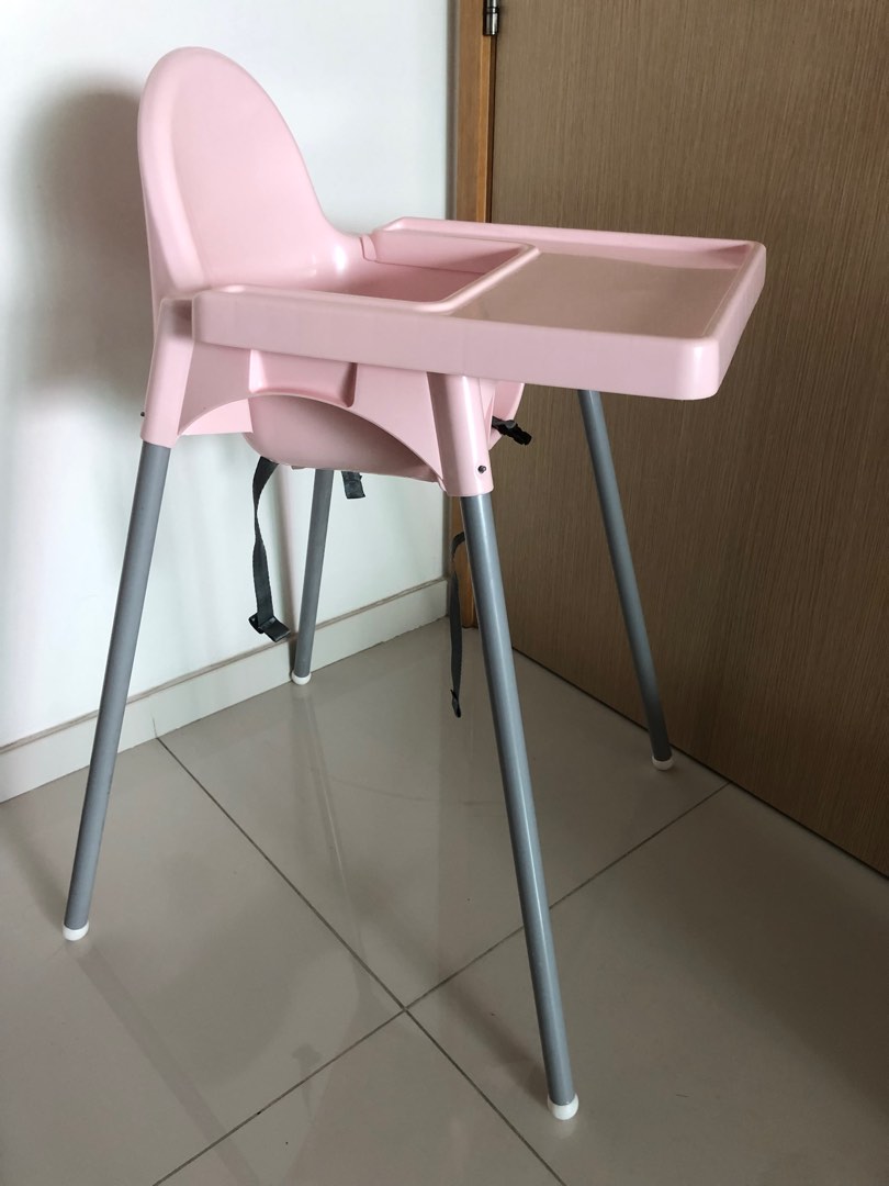 IKEA High Chair (comes with seat support), Babies & Kids, Nursing ...