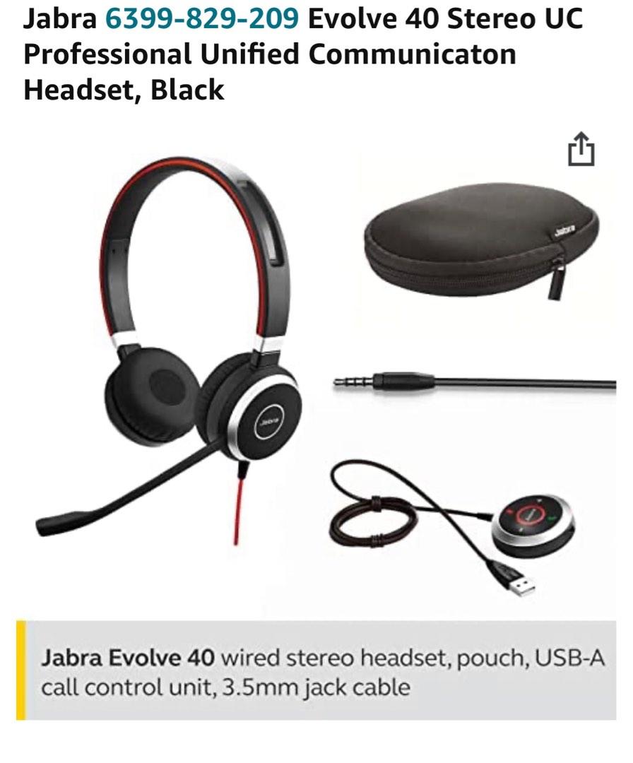 てなグッズや JABRA 6399-829-209 Jabra EVOLVE 40 UC Stereo 