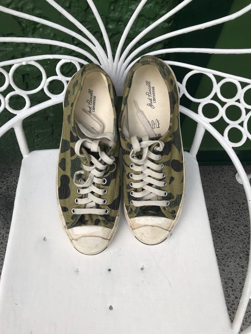 Jack purcell converse camo lightly used price 2k for sale only