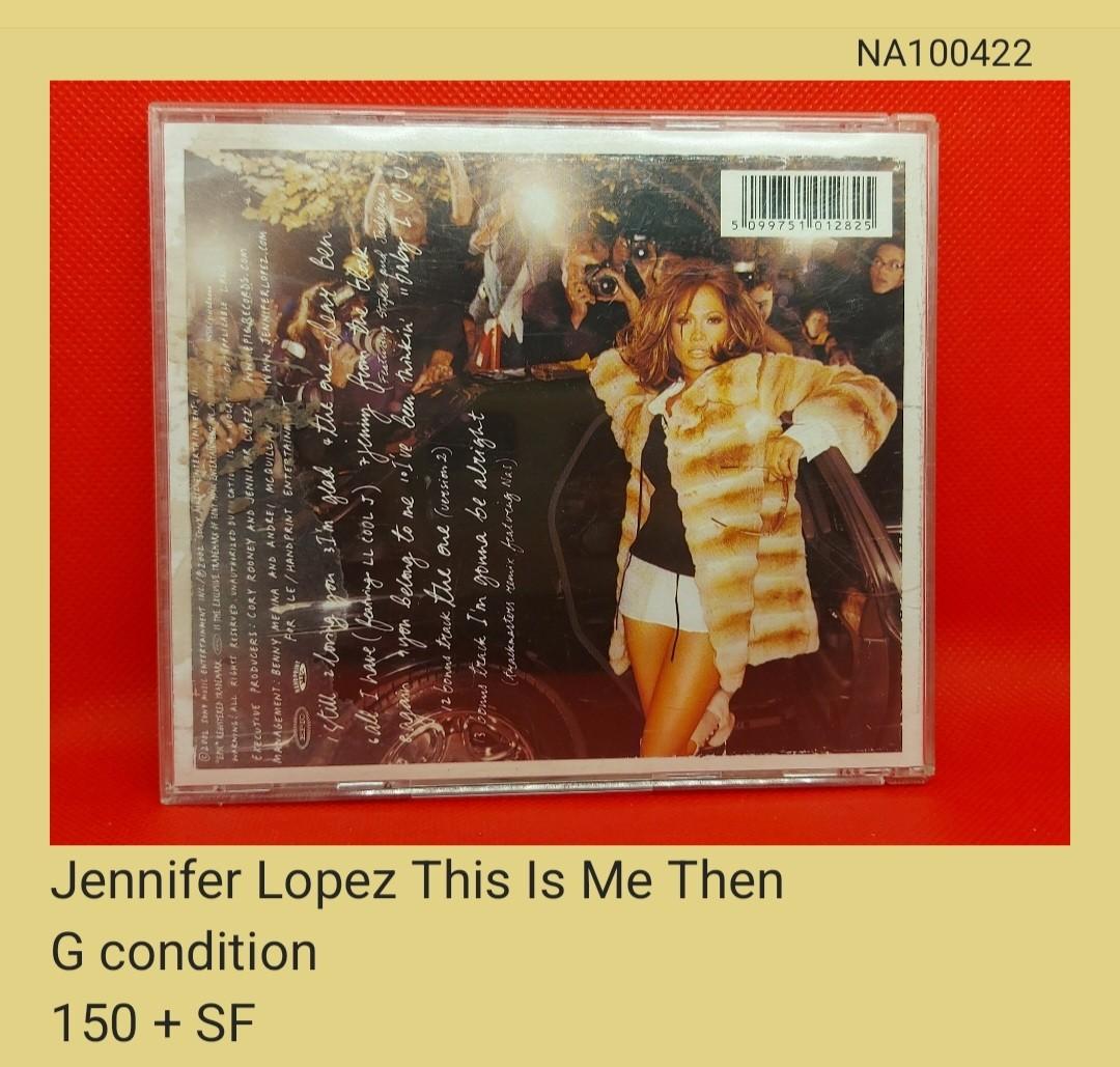 Jennifer Lopez This Is Me Then CD (unsealed), Hobbies & Toys, Music