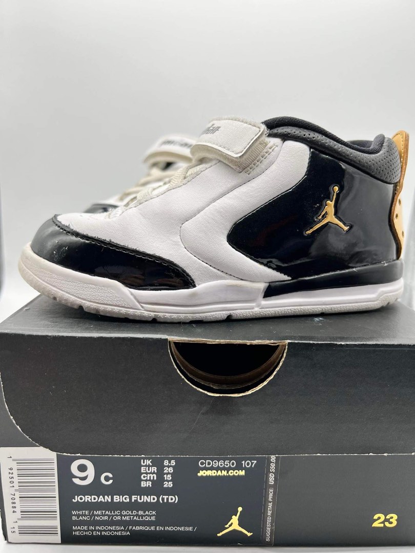 Jordan Big Fund TD Babies Kids Babies Kids Fashion on
