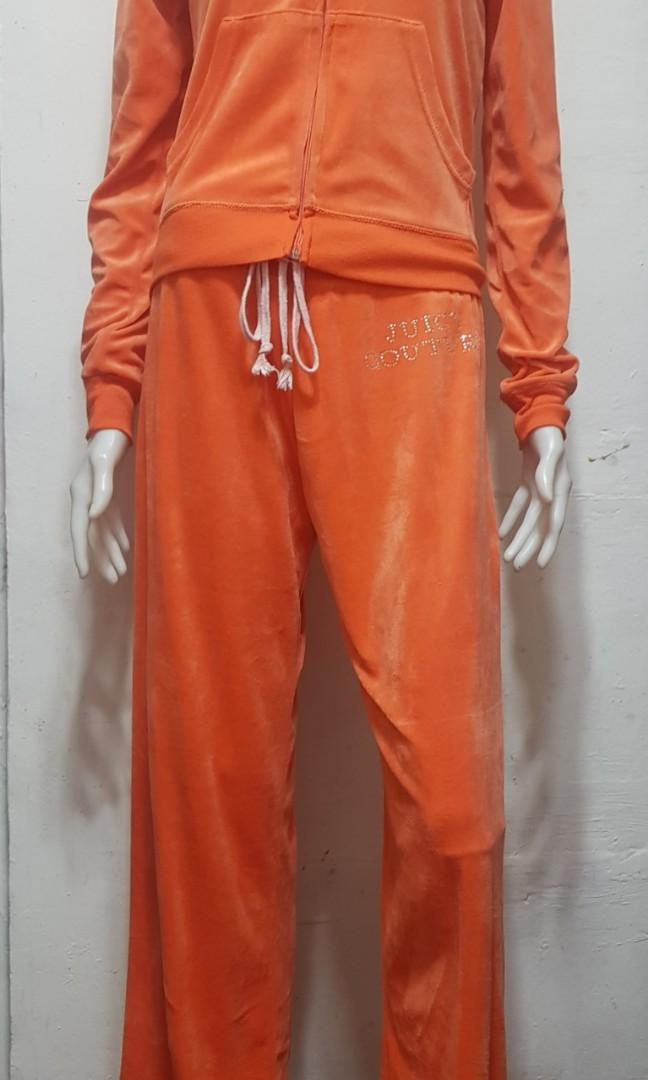 Orange juicy couture tracksuit deals