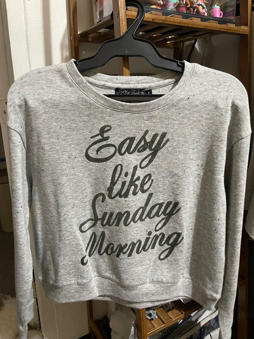 Just G Sweatshirt (Category: Babies & Kids Fashion) located in Manila. Submitted by libienbien (Listing ID 1191435715, Image 1). Description: Size: 1 Suitable for ages 9-11 (still depend on body built) Cute when worn.