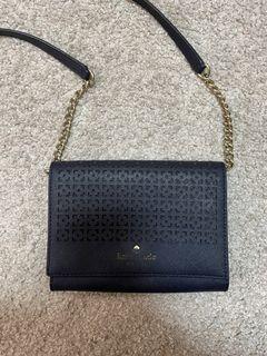 Kate spade 深藍色斜背包