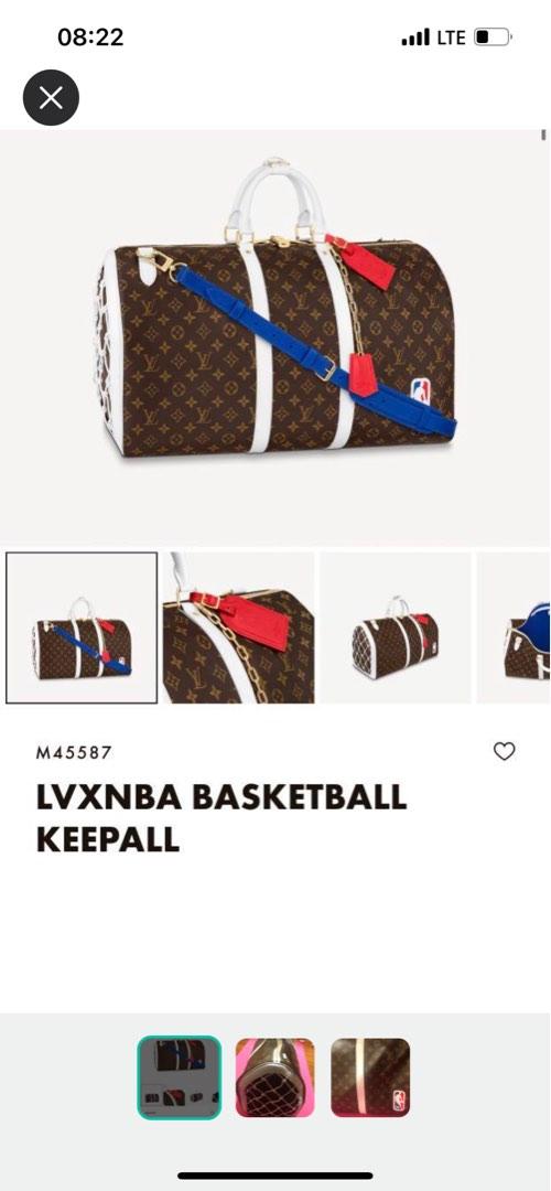 Louis Vuitton  LVxNBA Basketball Keepall Monogram - M45587