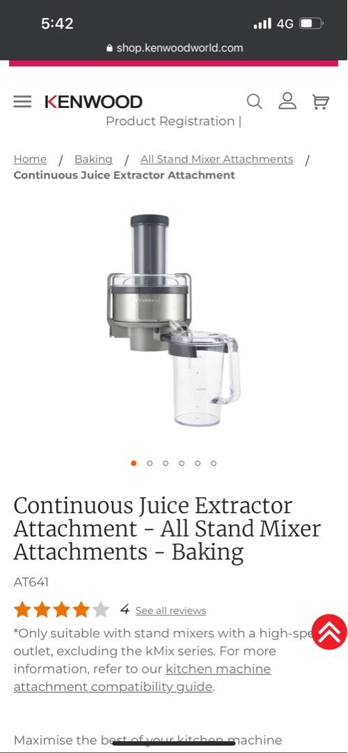 Kenwood Chef Juicer Attachment, TV & Home Appliances, Kitchen