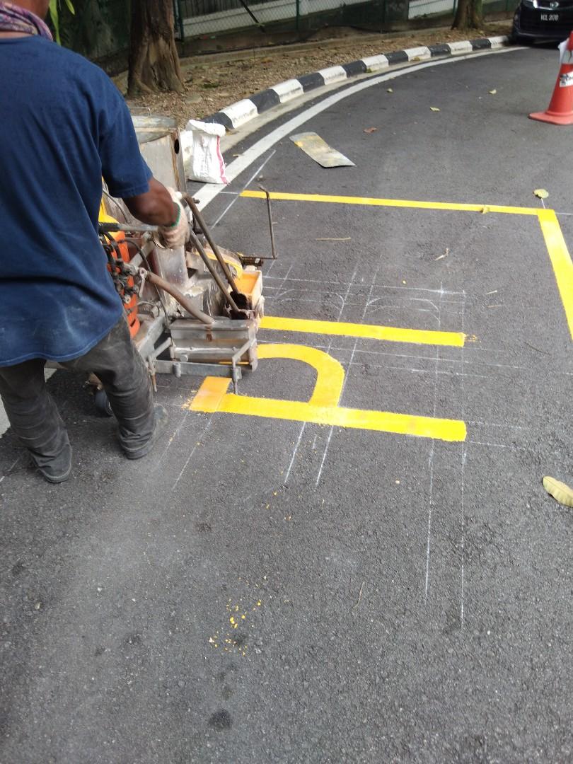 KONTRAKTOR THERMOPLASTIC ROAD MARKING TERAS SEPADU ENGINEERING & CONSTRUCTION RESIDENTIAL