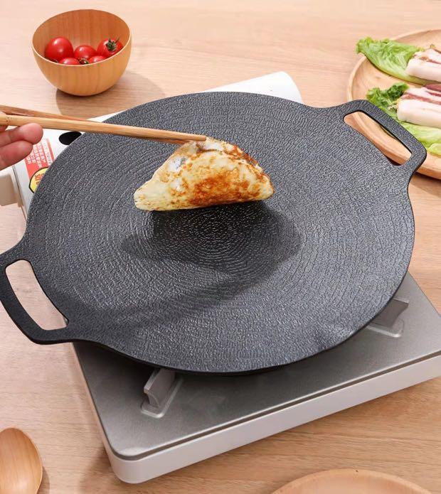 Grill Pan Round Griddle Outdoor Round Carbon Steel Griddle Made In