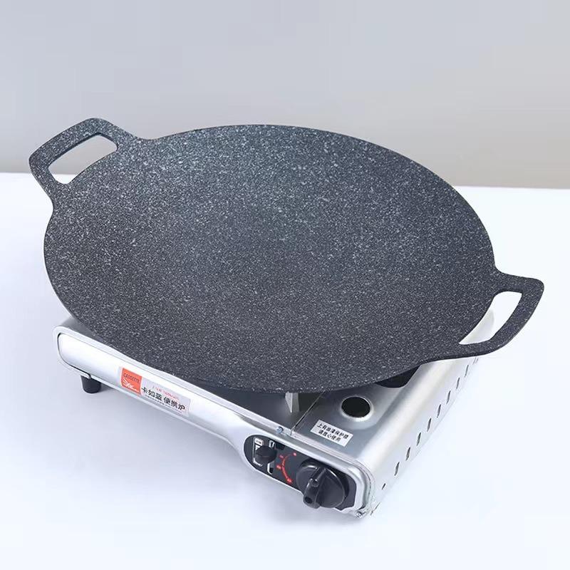 Koreaanse Grill Pan BBQ Grillplaat Maifan Stone Anti Sticky