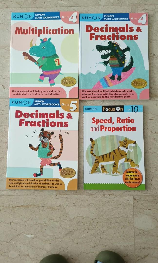 KUMON Math Workbook, Hobbies & Toys, Books & Magazines, Textbooks on