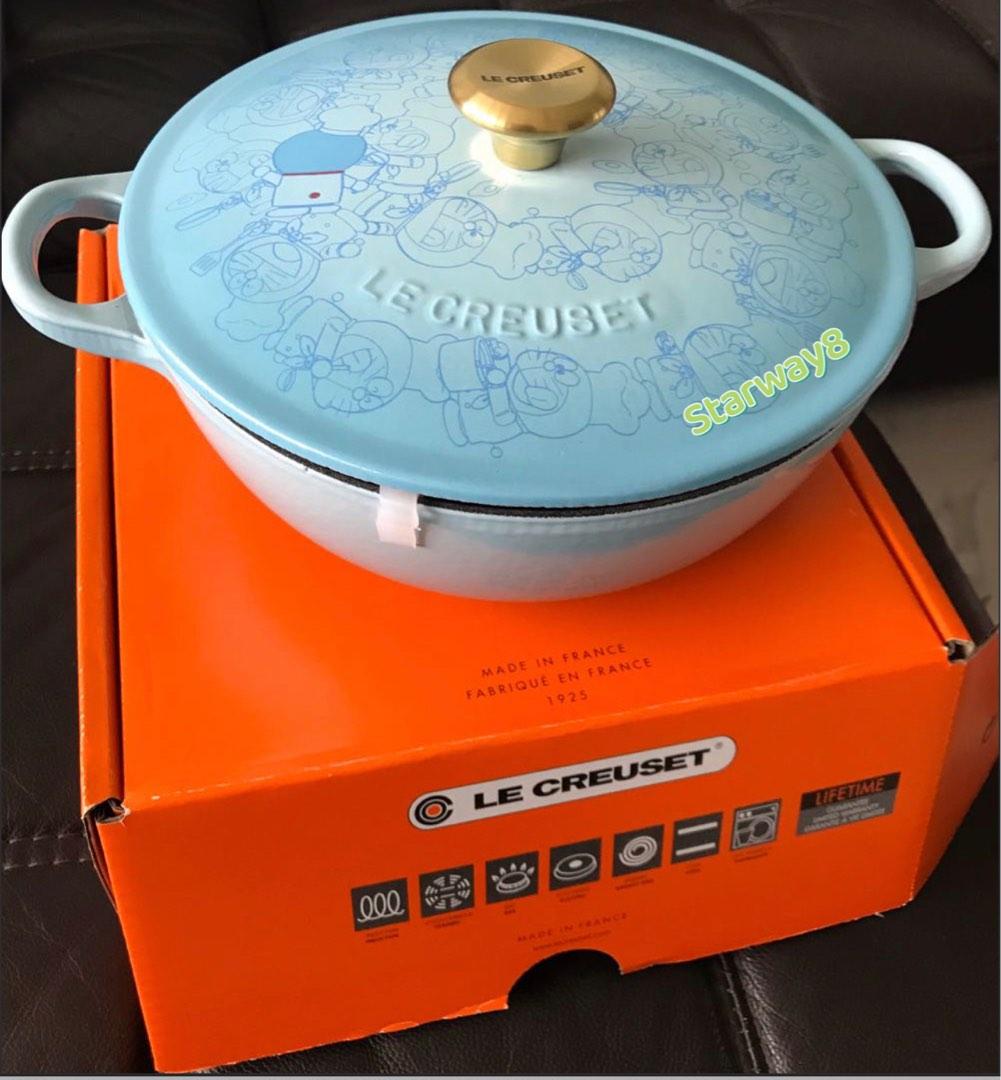 Le Creuset Doraemon Pot, Furniture & Home Living, Kitchenware
