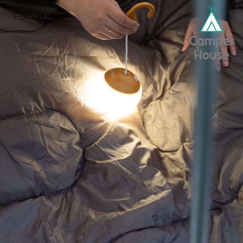 LED Camping Light (3 modes, soft diffuser), Sports Equipment, Hiking