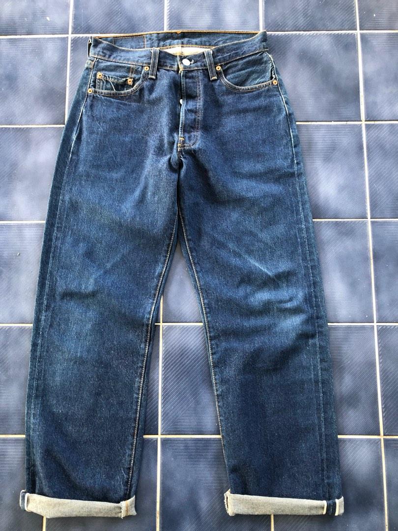 VTG 90s Levis 501 Big E 110 Years Anniversary USA Selvedge