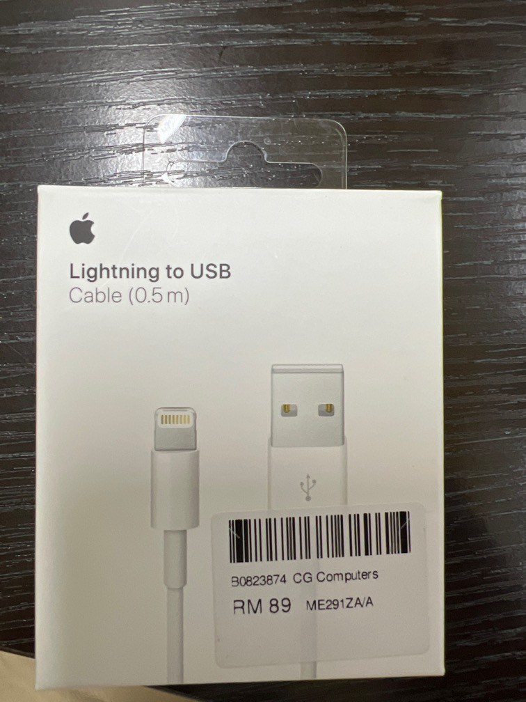 Lightning To USB apple original cable, Mobile Phones & Gadgets, Mobile