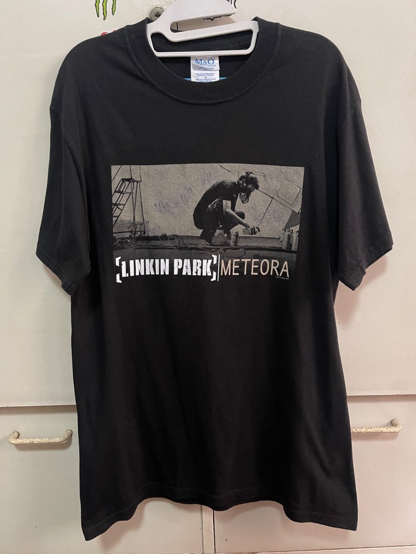 Linkin Park Vintage Tee 2004 Meteora Tour, Men's Fashion, Tops & Sets