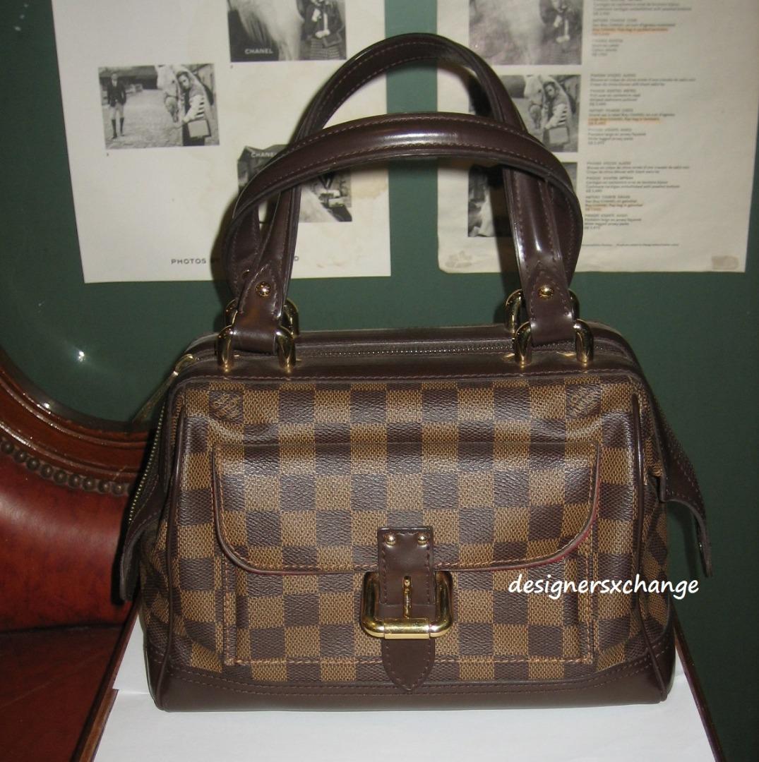 Louis Vuitton Damier Ebene Knightsbridge Bag - Brown Handle Bags