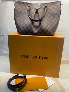 BRAND NEW CONDITION !! AUTHENTIC LV SIENA MM SIZE DAMIER EBENE PRINT  INCLUSIONS: RECEIPT,CARD,DUSTBAG Dm for prices! (Sold)