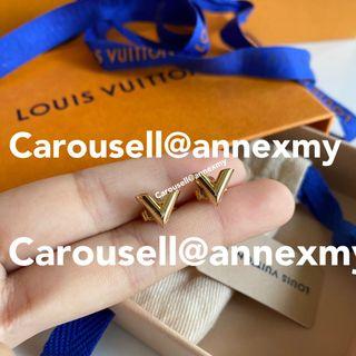 Louis Vuitton Louisette Macro Earrings, Luxury, Accessories on Carousell