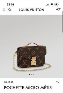 Louis Vuitton Micro Métis Monogram, Luxury, Bags & Wallets on Carousell