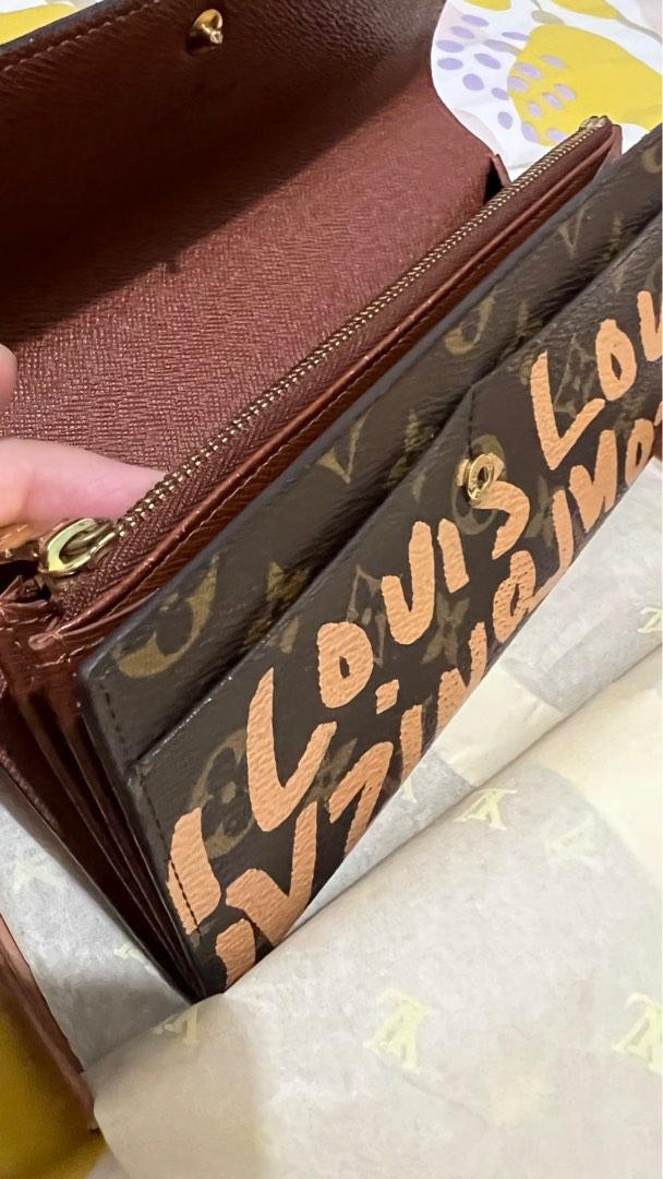 Wallets Louis Vuitton LV Zippy Wallet Graffiti Stephen Sprouse