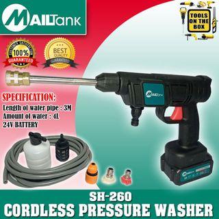 MailTank Cordless Car Washer 24V SH-260 NEW with Complete Accessories •100% Genuine MailTank Product•