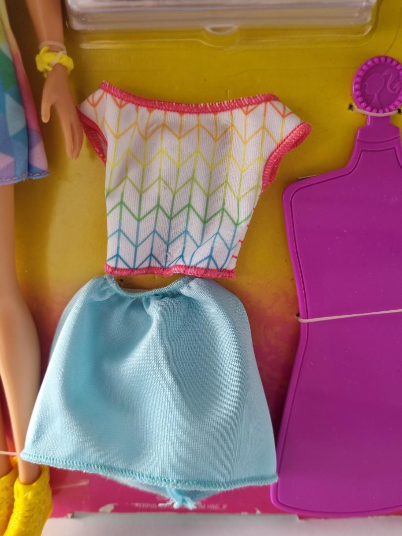 Barbie crayola color stamp fashions clearance