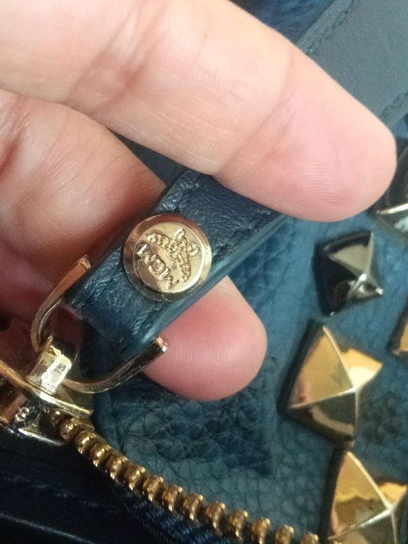 MCM large backpack(ykk zip,with etiketa), Luxury, Bags & Wallets on