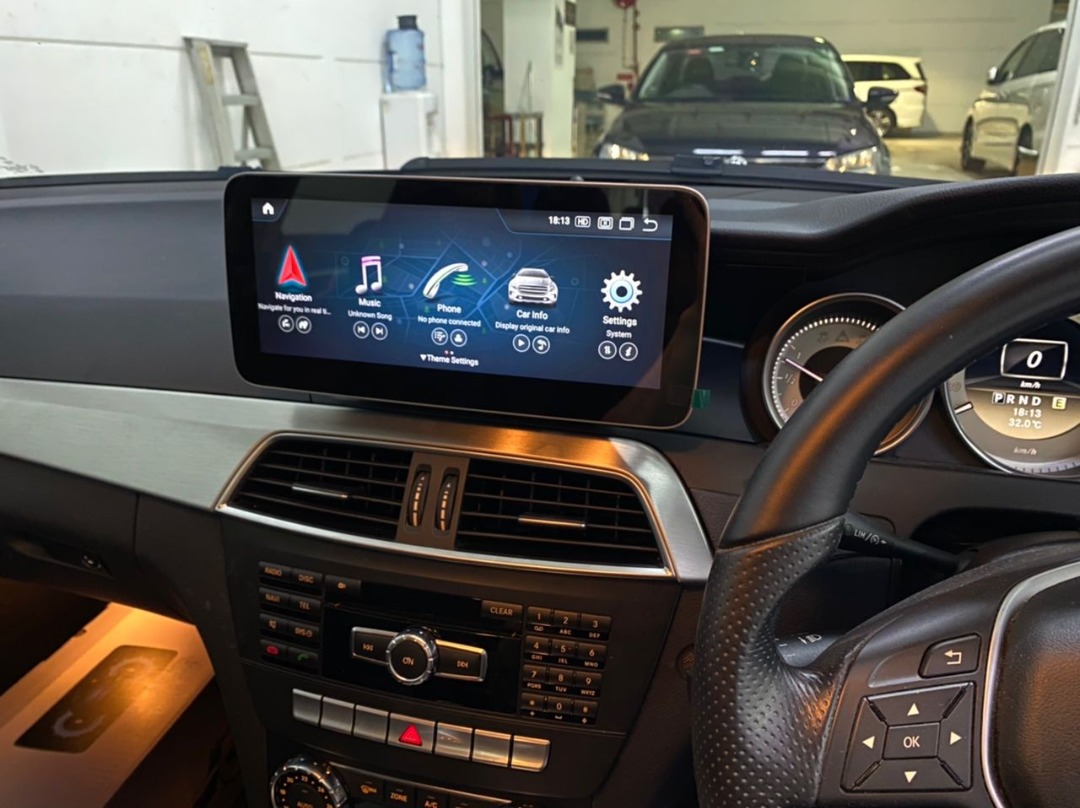 Mercedes Benz C Class Android Player, Car Accessories, Electronics ...