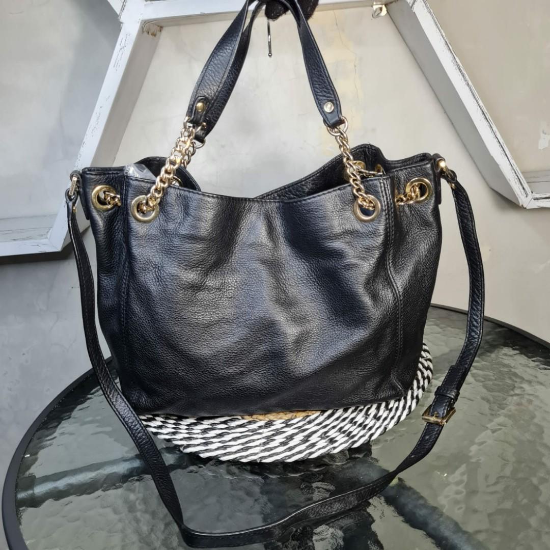 Michael kors tote sale bag with chain strap