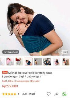 Mikhadou instant baby wrap/gendongan instant