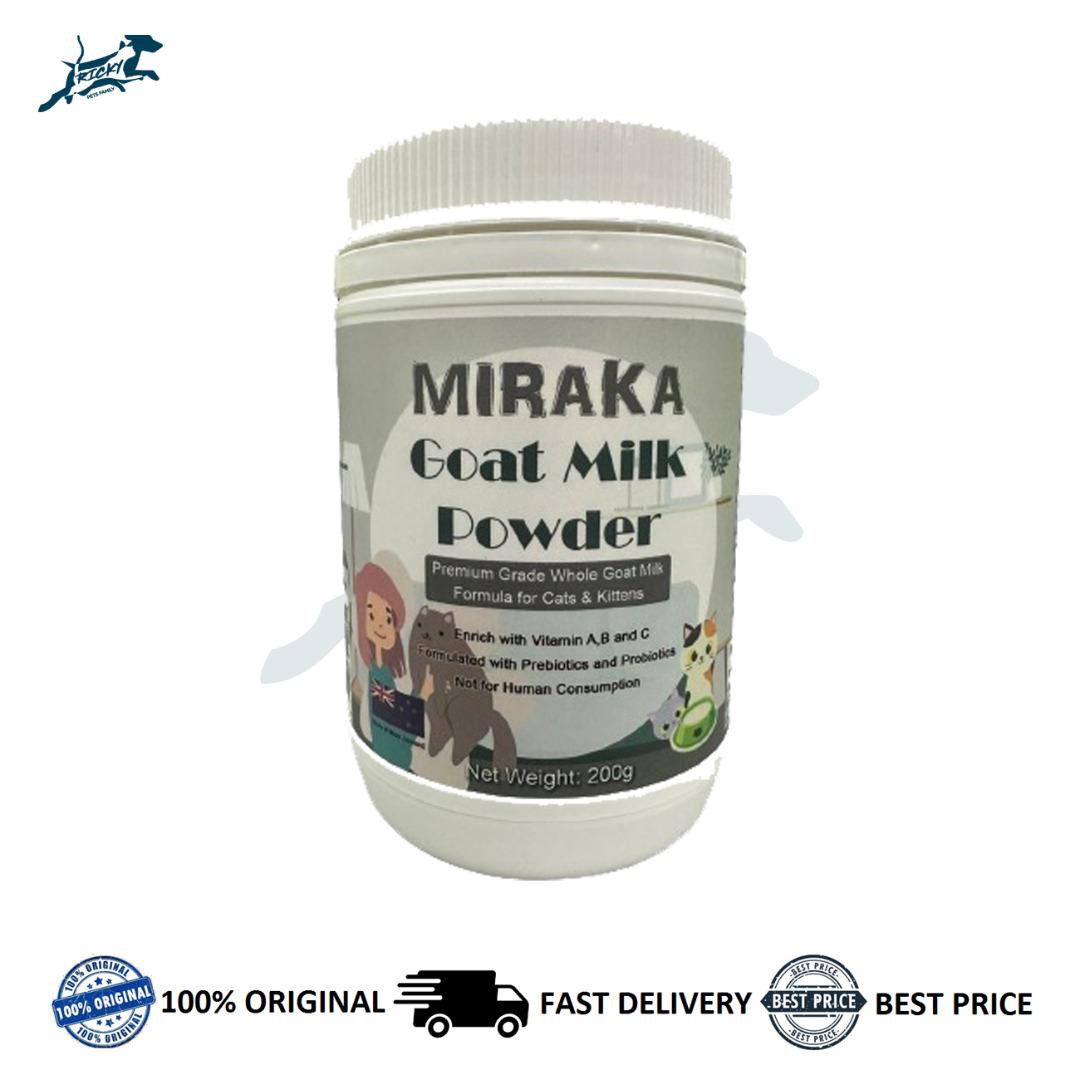 Miraka Goat Milk Powder for Cat & Kitten 200g ( Premium Grade ), Pet Supplies, Pet Food on