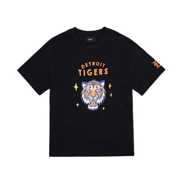 Short Sleeves Tee MLB Collegiate Detroit Tigers - New Era Singapore