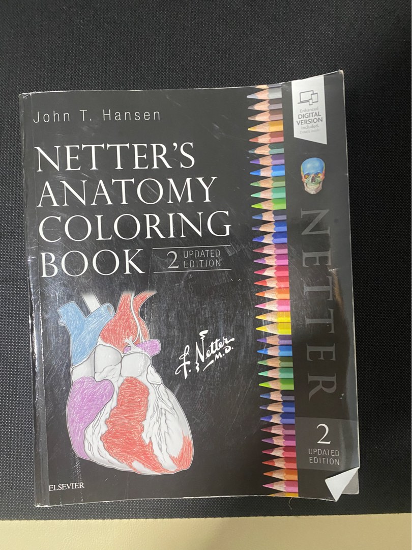 Netter’s anatomy coloring book, Hobbies & Toys, Books & Magazines