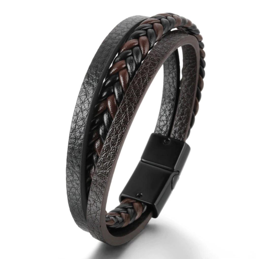 Nice on sale leather bracelets