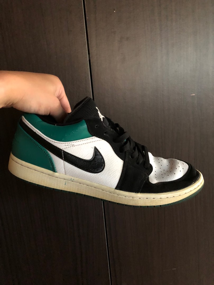 aj1 low mystic green