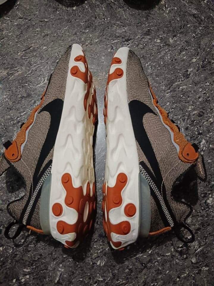 Nike React Element 55 Safari Pack Bio Beige Men s Shoes 9.5 US M Men s Fashion Footwear Sneakers on Carousell