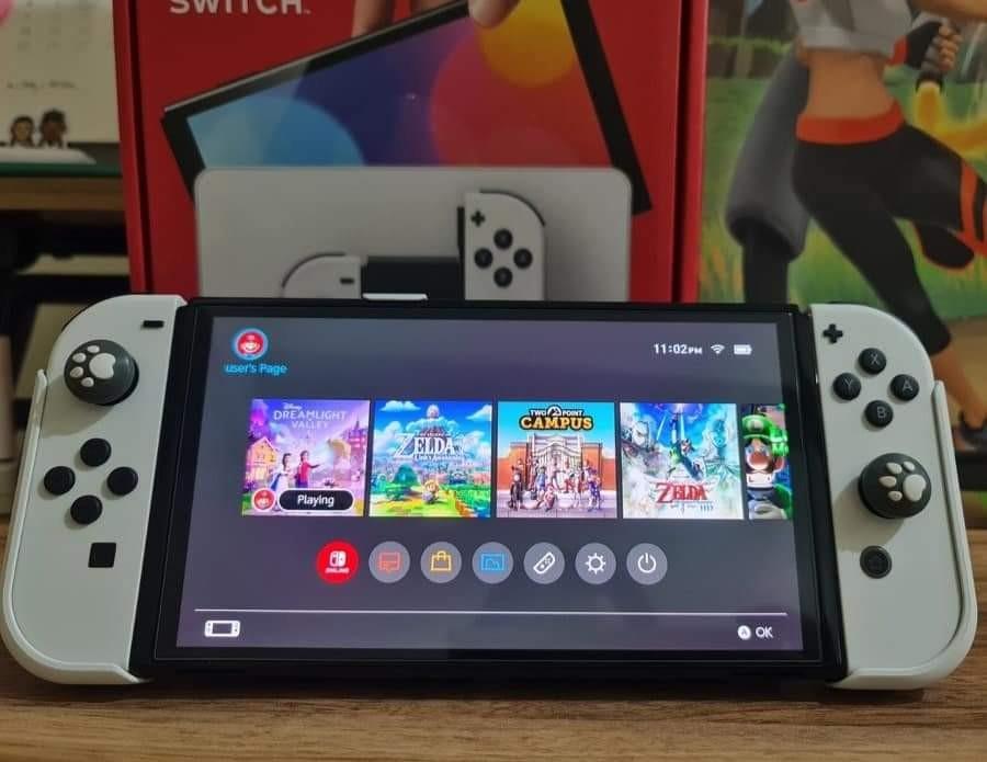 Nintendo Switch OLED JB modd3d, Video Gaming, Video Game Consoles, Nintendo on Carousell