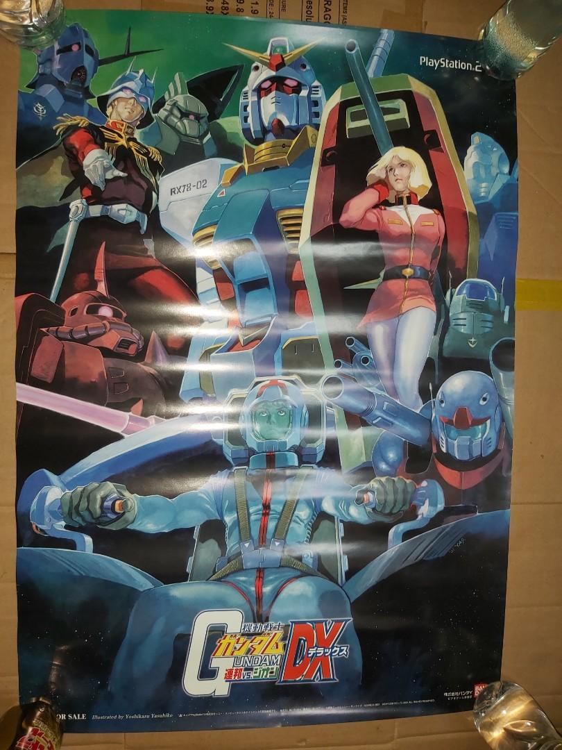 高達Gundam 海報連邦vs 自護DX Bandai PlayStation 2 Ps2 Ps 2 p2 雷射