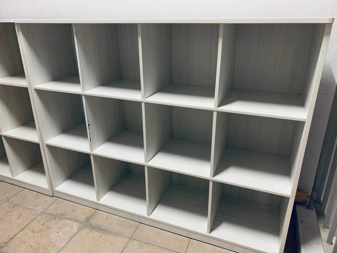 Not IKEA White Cube Book Shelf / / Rack 4x3 + 4x3, Furniture
