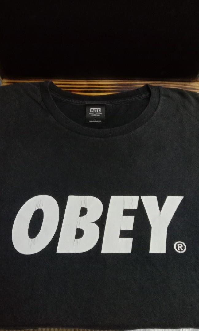 Obey, Men's Fashion, Tops & Sets, Tshirts & Polo Shirts on Carousell