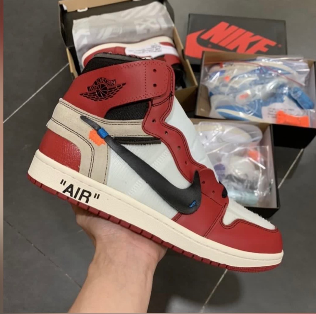 jordan 1 chicago og off white