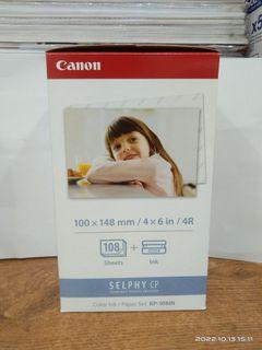 Original Canon Selphy KP-108IN