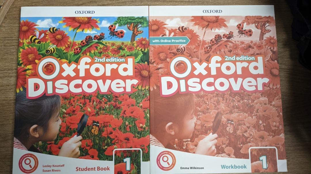 2023 開學用Oxford Discover Book 1 - 6 有online access code 網上 