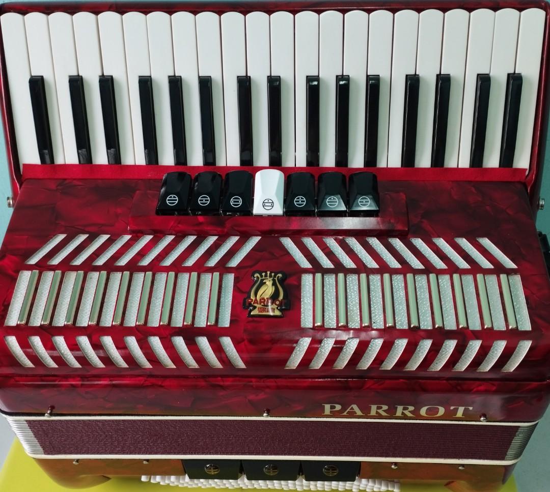 parrot-accordion-hobbies-toys-music-media-musical-instruments-on