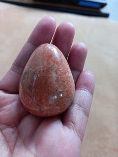 3pcs Peach Moonstone Egg (Madagascar)