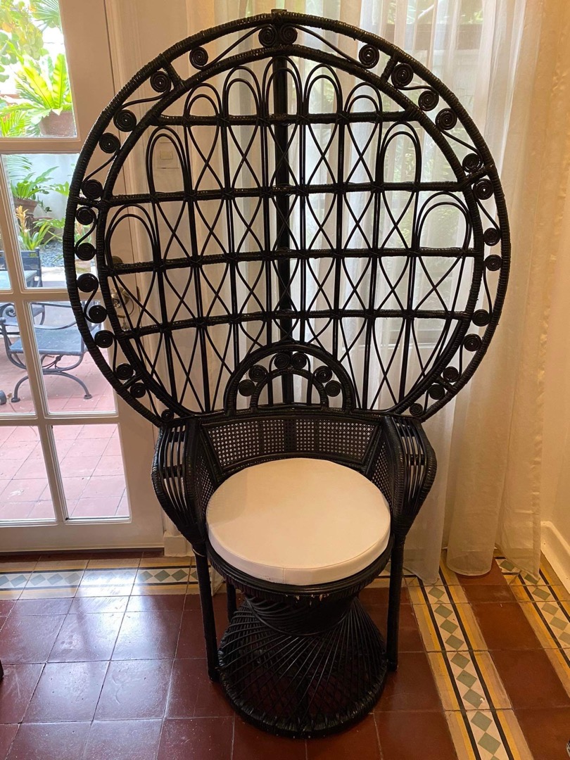 Peacock Chair, Furniture & Home Living, Furniture, Chairs on Carousell