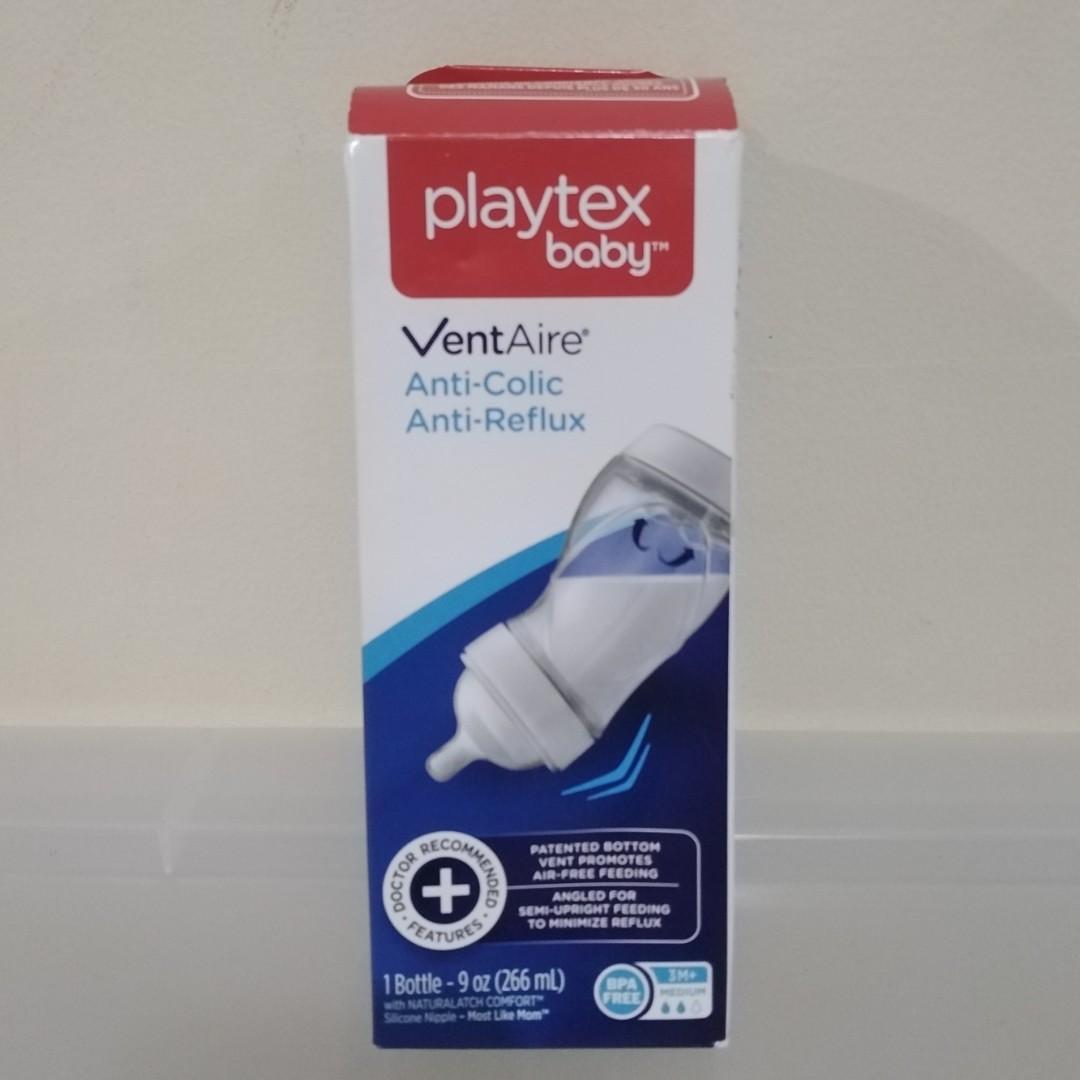 Playtex Baby Vent Aire Anti Colic Anti Reflux Baby Bottle, Babies & Kids,  Nursing & Feeding, Breastfeeding & Bottle Feeding on Carousell