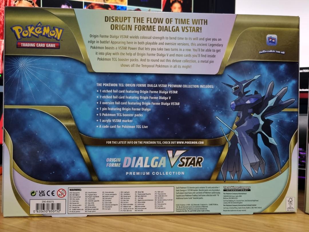 Premium Collection V-ASTRO Dialga / Palkia Origin Forme - English - Pokemon  TCG Pokemon Tcg - AliExpress