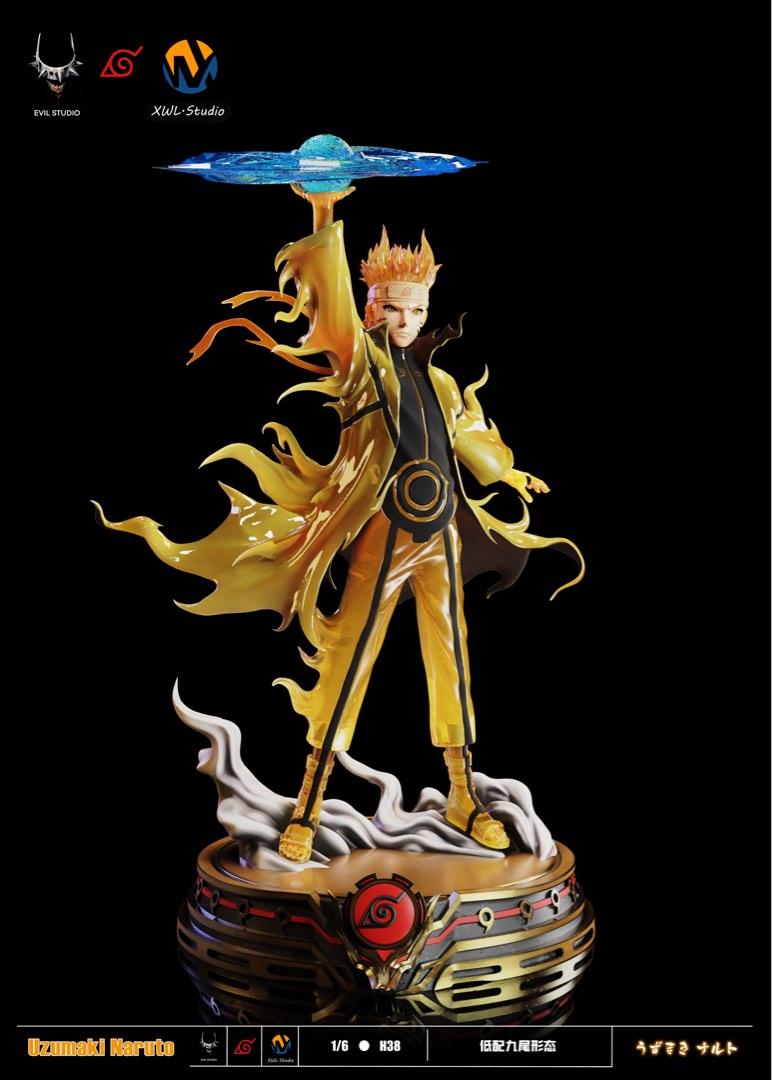 Figurines articulées Naruto Naruto Kurama Chakra 43 cm STATUE